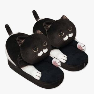Amazon Black Cat Kids Slippers